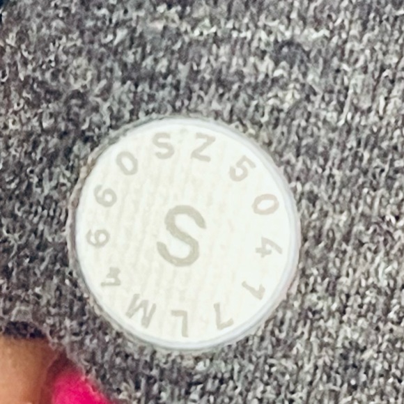 Lululemon Hooded ZIP UP 'Cross Cut Hoodie' Heathered Black SMALL - NEW! - Picture 14 of 16